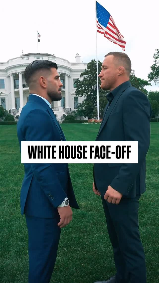 Your first ever #UFCWhiteHouse face-off

Ilia Topuria vs. Justin Gaethje

🎥: @ufc