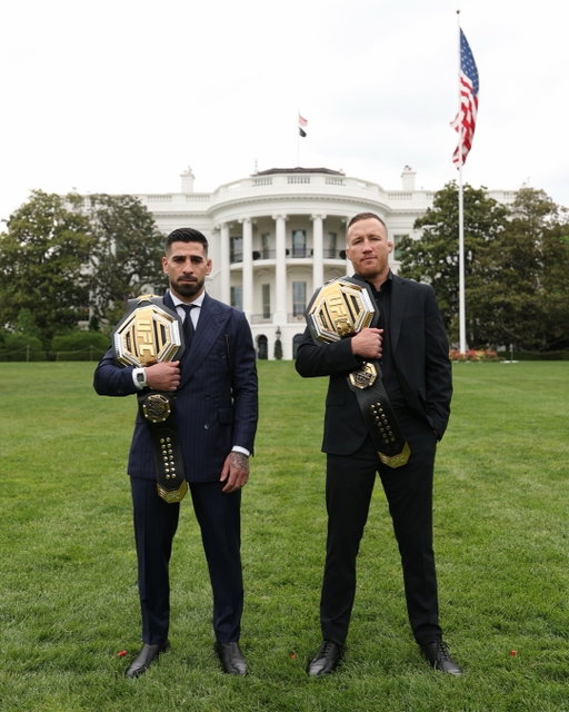 WHERE THEY’LL MAKE HISTORY

@IliaTopuria vs @Justin_Gaethje
@AlexPoatanPereira vs @Ciryl_Gane

[ #UFCWhiteHouse | JUNE 14 | LIVE on @ParamountPlus ]