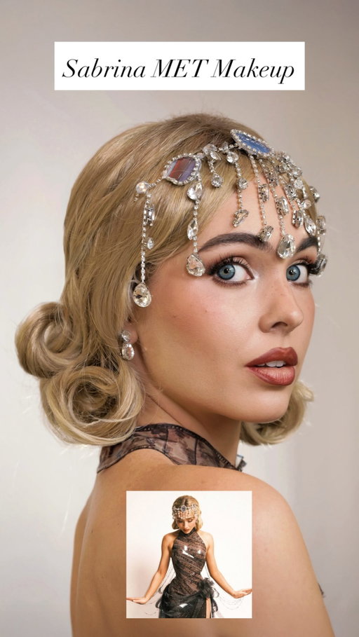 MET GALA MAKEUP🫦🎥🎞️ @sabrinacarpenter glam!

A quick transformation of my Sabrina Carpenter inspired look, originally created by @cgonzalezbeauty ! Had to pull out my DIY supplies and whatever @armanibeauty I had at home to recreate this immediately🫦

Sabrina in her “Sabrina” film strip dress by @dior will go down in the books…such a stunning concept. Follow for the full talk-through tutorial coming up!

@voguemagazine @metmuseum #MetGala2026 #SabrinaCarpenter #MetGalaChallenge #MakeupTransformation #MakeupRecreation