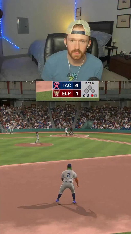 Tonka Showing Out For The Scouts! #mlb #mlbtheshow #mlbtheshow26 #playful #funny