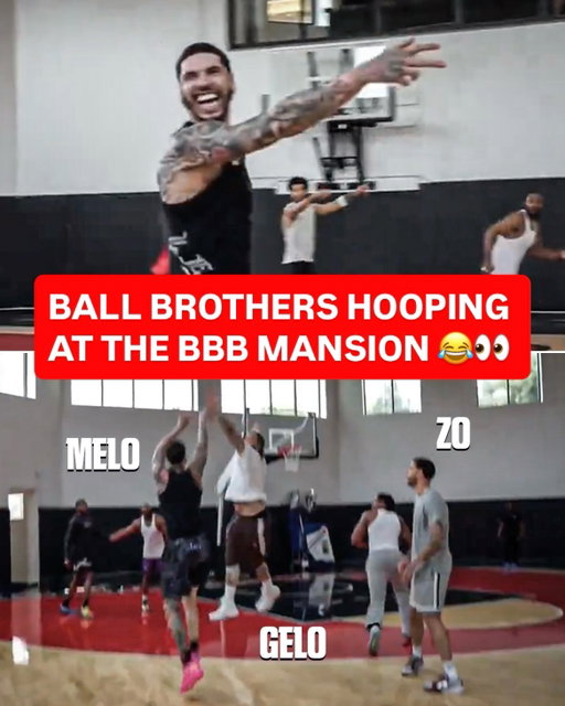 It’s always a family affair when the Ball bros link up in Chino Hills 🔥

(via @t.0.m.i)