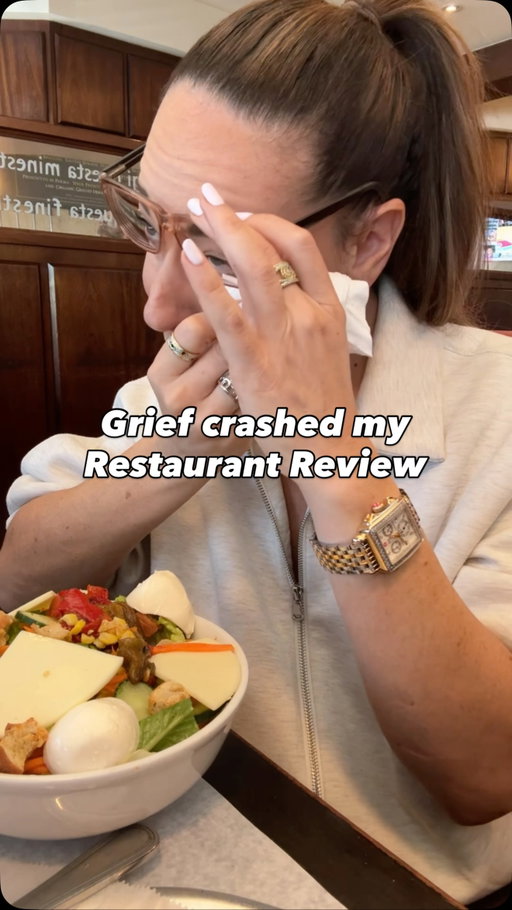I went back and forth on whether to share this because it’s pretty personal & vulnerable… But then I thought, if you guys connect with me because I’m authentic, why stop at just food reviews? And honestly, I think it’s important to normalize grief. 
Today’s review hit differently. I’ve been highlighting some hometown favorites while I’m back in Brooklyn. My dad and I would always grab lunch here together, it was our favorite. But walking back in there for the first time without him today, honestly broke me. Just looking at the bread he loved left me winded… a sucker punch to my gut, my heart. 
But It also reminded me that restaurants become more than places to eat… they become beautiful landmarks in our lives. Chapters. First dates. Celebrations. Goodbyes. Comfort. Nostalgia. Memories frozen in time. This wasn’t just a food review. It was a bittersweet reminder of how food & restaurants help keep our loved one’s legacies alive. And perhaps one day… even our own. 
Comment the person you’d give anything to sit across the table from again… and what their favorite restaurant or meal was. ❤️ #grief #foodreview #restaurant #life #real @lavillapizzeriaps