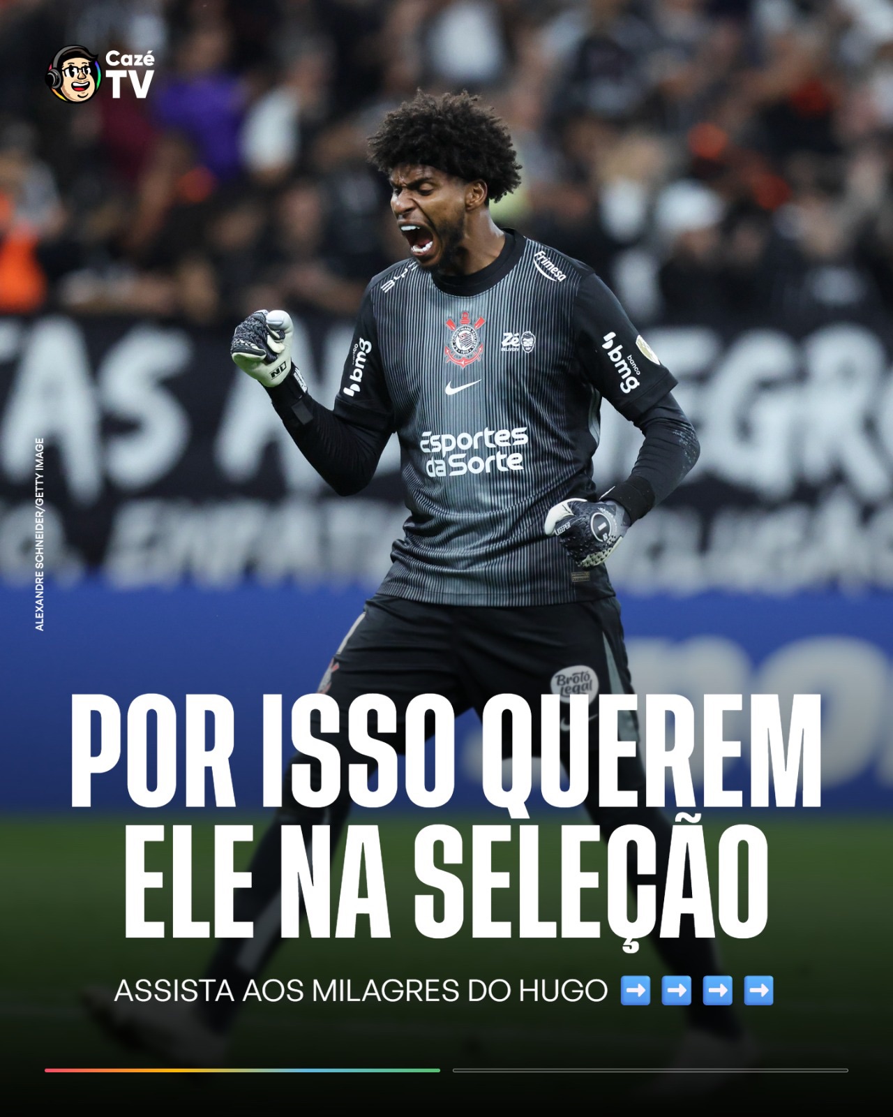 O HUGO SOUZA É INSANO PRA CRLLLL 🔥🔥🔥 

AINDA DÁ PRA SONHAR COM A COPA DO MUNDO? 🇧🇷🇧🇷🇧🇷

🔗ESTAMOS AO VIVO COM OS LANCES DE SANTA FÉ X CORINTHIANS, PELA LIBERTADORES! VEM PARA O NOCHE DE COPA! 🏆

#TempoRealCazéTV #Libertadores #NocheDeCopa #Corinthians #cztv25