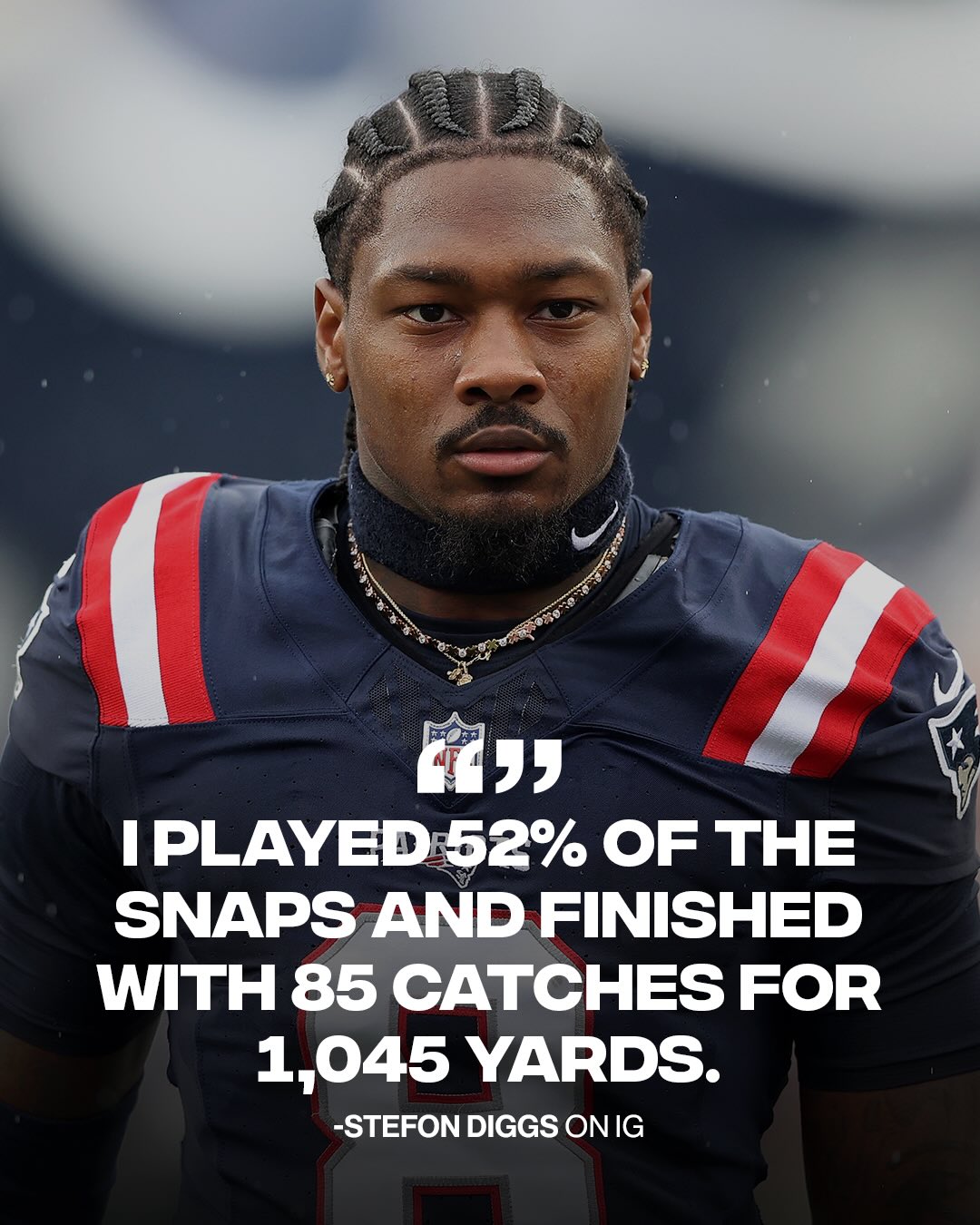 Stefon Diggs with a message on IG 👀🗣️

(via @stefondiggs)