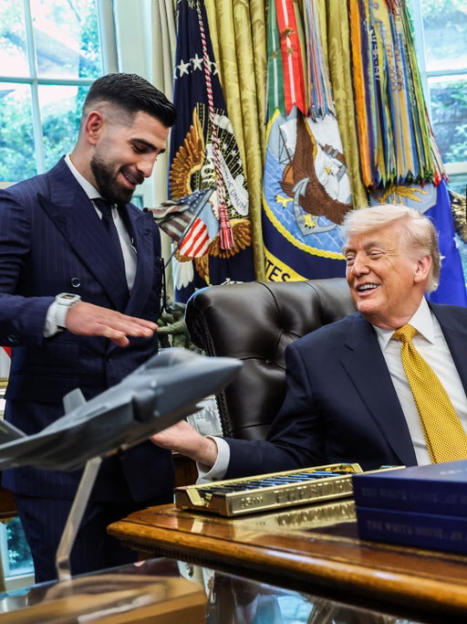 It’s an honor to meet the President of the United States of America. Thank you for welcoming us into your home.
GOD BLESS AMERICA