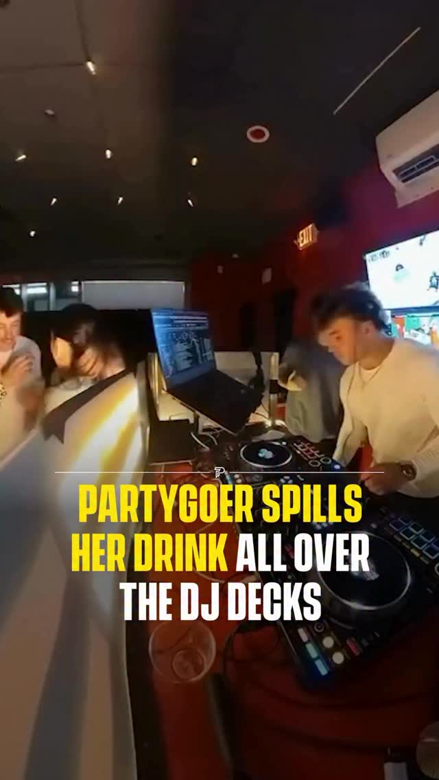 Every DJ’s worst nightmare just played out on camera. A partygoer spilled her entire drink all over the DJ decks mid set, and the footage is painful to watch. 

Professional DJ equipment like CDJs and mixers can cost anywhere from $5,000 to $15,000 or more for a full setup, and liquid is the one thing that can destroy them instantly. 

Once a drink gets into the faders, buttons or circuitry, the damage is often irreversible. It’s the reason most DJs are protective of their booth space and why so many clubs have strict no drinks near the decks policies.

Whether the set survived or not, this is a reminder to keep your drinks far, far away from the DJ booth.

(via: @dj.dhenn/Instagram)

#reelheadline #pubity #viral