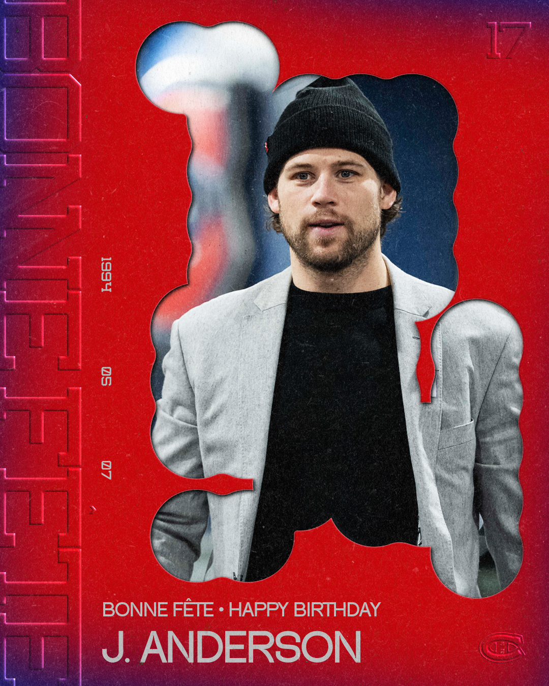 Bonne fête, Andy! 🐎

Happy birthday to our powerhorse!

#GoHabsGo