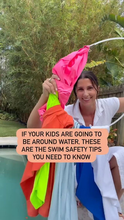 This is one of those things I wish more parents knew. #ad
Your child’s swimsuit color can impact how quickly you can find them in the water. And in an emergency, seconds matter.

✔️ Pools: neon pink, orange, yellow, green
✔️ Lakes/open water: neon orange, yellow, green
🚫 Blue + white blend in fast

It sounds small, but visibility = safety.
And swim safety isn’t just about watching closely. It’s giving your kid the skills to respond in the water.

If you’re looking for swimming lessons for kids, or a swimming school for kids near you, I recommend Goldfish Swim School. They focus on real water safety skills and confidence (not just getting comfortable).

My friends at Goldfish want to help you keep your kiddo safe! Get your first lesson FREE + waived membership fee (at participating locations only.)
Use code: SITSFREE (exp 6/30)
Comment: GSS to find a Goldfish Swim School near you.

PLUS! a GIVEAWAY 🎉
From Goldfish, 3 winners will receive:
The Serious Swimmer swim lesson package: 3 Months (12 Weekly Lessons)
12 weeks of structured learning to practice life-saving safety skills (or keep them fresh,) as summer heats up.
To enter:
•Follow @safeintheseat + @goldfishswimschool
•Like this post
•Comment your favorite place to swim
Giveway open to US residents only. Must be 18 or older to win. Giveaway ends 5/14/26 11:59pm CT. Winners will be announced and notified 5/15/26

✨ Comment GSS and I’ll send you:
→ how to sign up for swimming lessons for kids near me
→ my summer safety guide
→ safe swimwear picks

Because this isn’t about fear.
It’s about feeling confident when your kids are in and around water.

#goldfishpartner