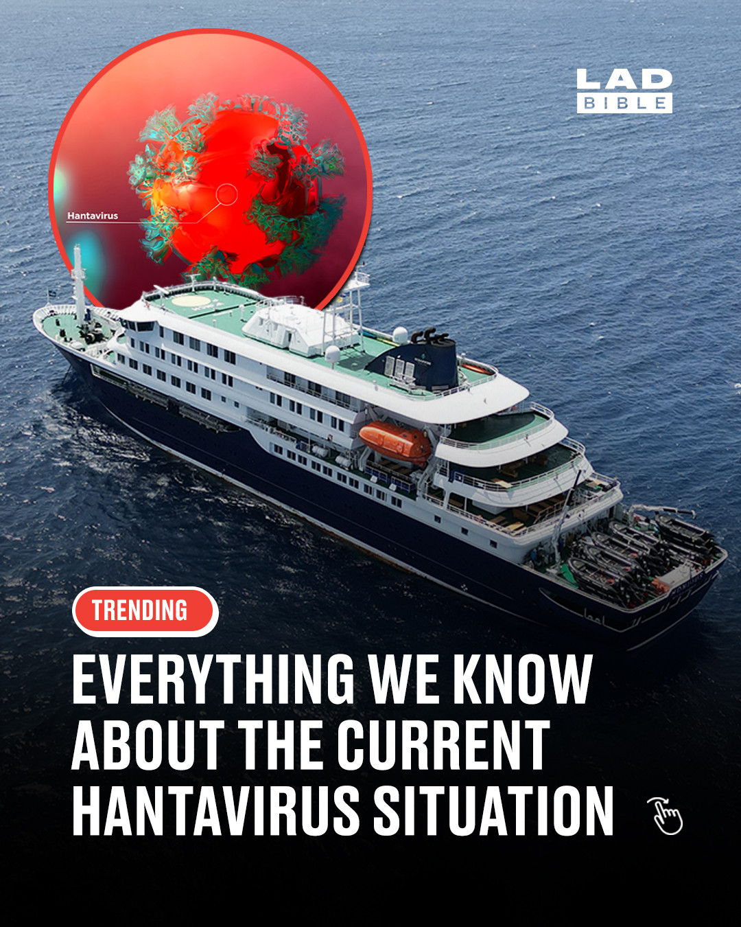 All we know about the Dutch cruise ship outbreak 🦠⁠
⁠
A ship stranded off the coast of West Africa is at the centre of a suspected hantavirus outbreak, with three deaths and several more passengers unwell. Health officials have confirmed a small number of cases on board, though the virus remains rare and is not considered a major risk to the wider public.⁠
⁠
So what actually is hantavirus? It’s a group of viruses typically carried by rodents like mice and rats. Humans can catch it through contact with infected animals or their saliva, urine or droppings. Early symptoms include fever, fatigue and muscle aches, before more serious issues like breathing problems can develop days later.⁠
⁠
Human-to-human spread is extremely uncommon, though experts say a rare strain could be behind this outbreak. There’s no specific cure, but early medical care can improve outcomes. Officials continue to monitor the situation, and investigations are ongoing.⁠
⁠
#hantavirus #health #ladbible