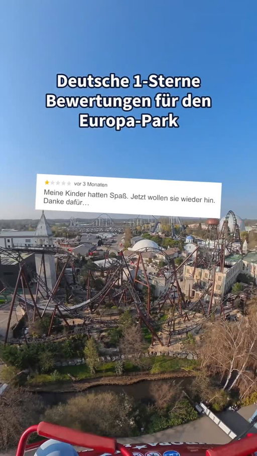 That's so German... what would you complain about? #EuropaPark #review