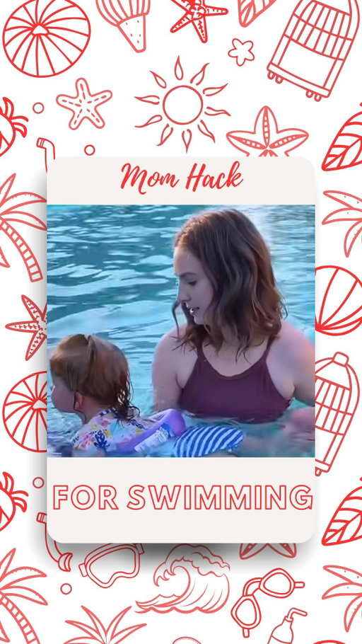 We learned this swimming teaching tool from my daughter’s swim class she took a few years back! Hope it helps! #mom #momhack #swimlessons #parenthack