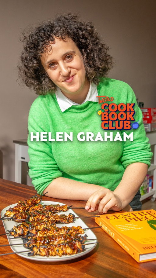 STICKY HOISIN CELERIAC SKEWERS from @helensgraham FOR TWISTED COOKBOOK CLUB 🍢

If you’re thinking ‘what the hell is a celeriac?!’... allow Helen Graham to school you. She’s long been on a mission to give veg a PR rebrand, and now she’s even got a book where she’s doing just that.

Her answer is these gorgeous skewers in a char siu marinade using the humble celeriac. Sweet, earthy and caramelised, they’re pretty much guaranteed to convert a sceptic. They’re also deceptively easy, so you can whack them on a BBQ when the sun comes back out and impress all your mates.

It goes without saying there’s LOADS more like this in Helen’s book Centrepiece, which is out now! Recipe for this one in the Twisted bio
