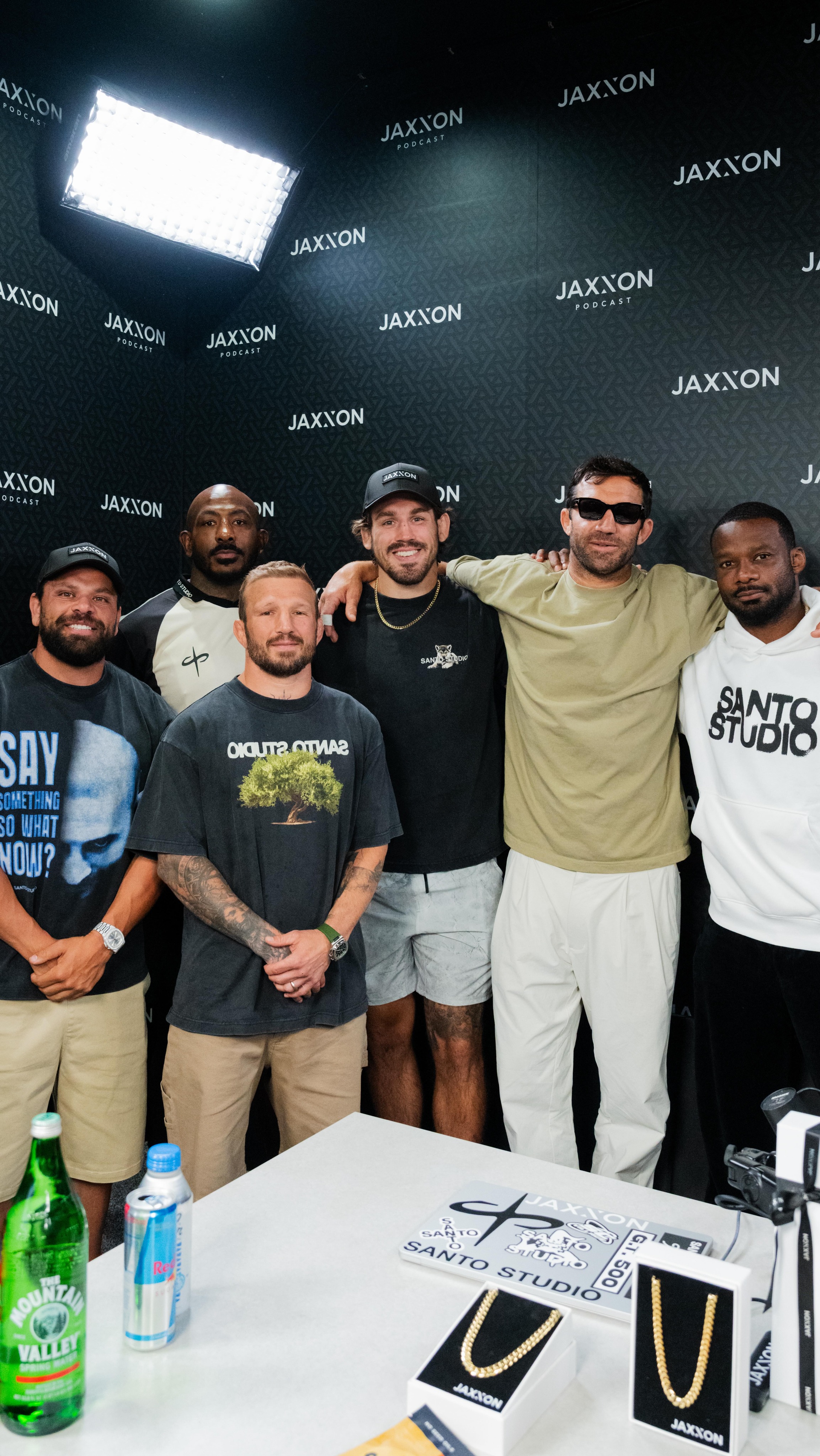 All new @jaxxonpodcast with #khamzatchimaev head coach @alanfinfou23 & #4 ranked middleweight @b_allen185 along with @lukerockhold @khalilrountree @tjdillashaw & @beardegidio - breaking down the camp and one of the most anticipated UFC fights of the year this weekend along with @b_allen185 upcoming fight - NOW LIVE ON YOUTUBE