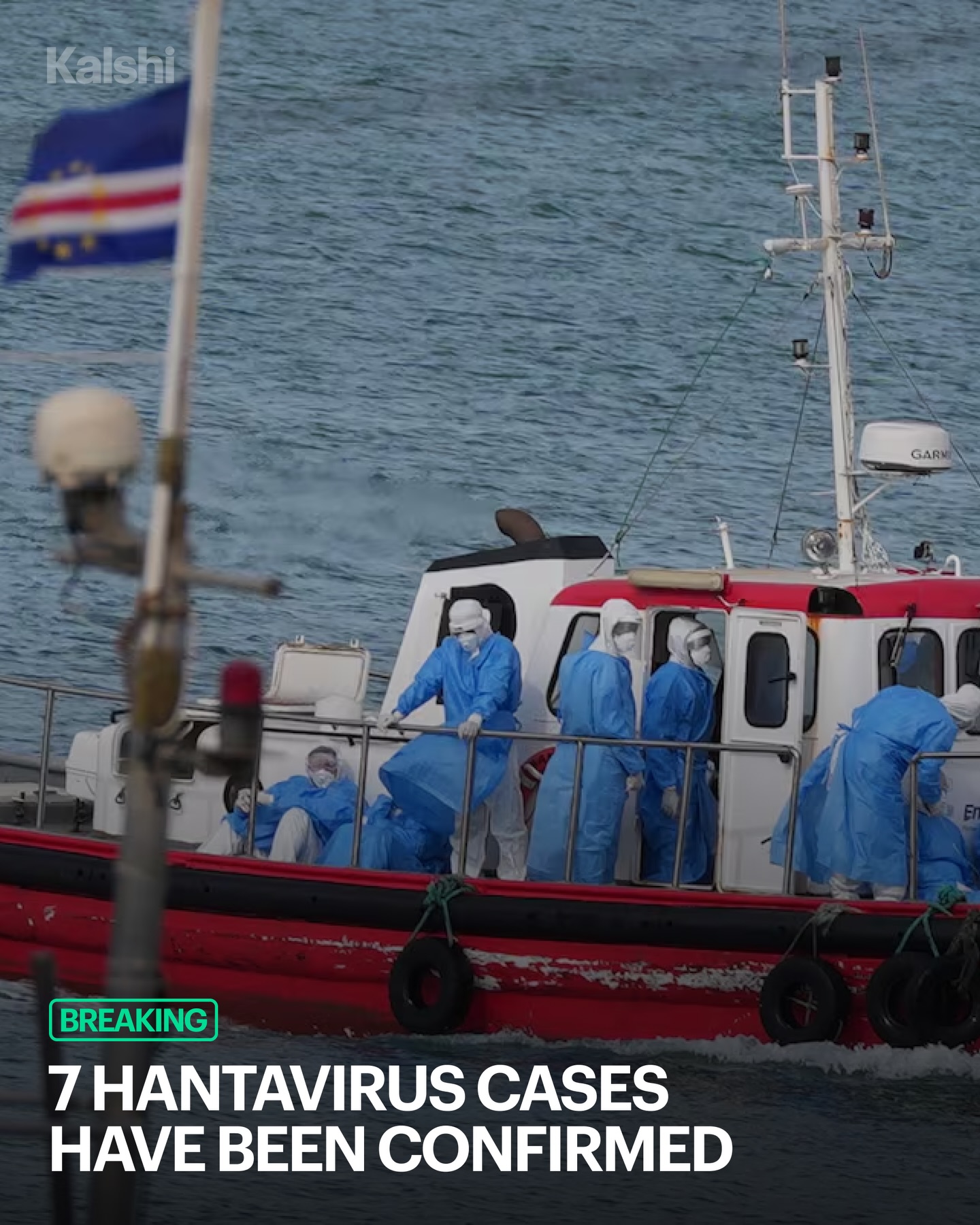 Per the World Health Organization, seven hantavirus cases have now been identified aboard the cruise ship MV Hondius.

Health officials say the variant is one of the only forms of hantavirus known to allow limited human-to-human transmission.