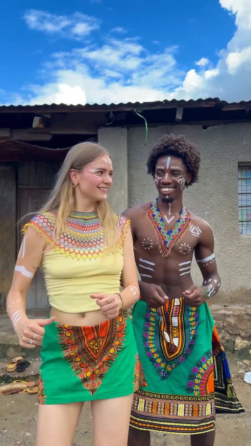 Rate our outfits with your battery percentage🔋🔥 #africa #europe #couple
