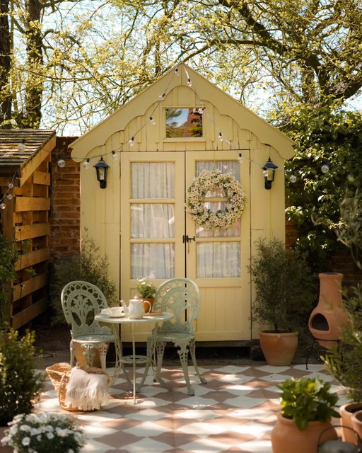 I don't think I've ever been more excited to share a set of photos 🥹🥹 Swipe through to see what this run down garden shed looked like a few weeks ago 😅🙈 

Now if only the weather would take the hint and warm up a bit so that we could properly enjoy this new little corner of the garden 🫠 Can't believe how cold its been, we even had the fires back on last night 😅

#sheshed
#gardeninspo #gardenshed #englishgarden #garden