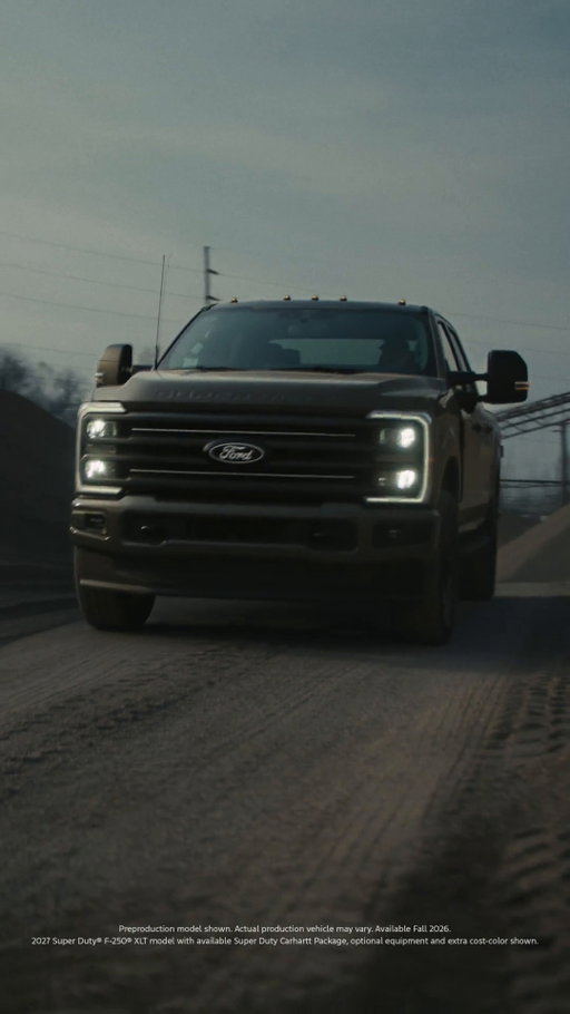 Everything Ford and @Carhartt stand for. Now in one truck. The 2027 Super Duty Carhartt.