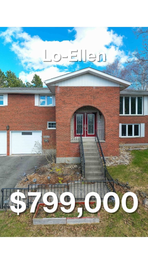 #JUSTLISTED 🎥 BEAUTIFULLY UPDATED HOME IN DESIRABLE LO-ELLEN 😍

📍2288 Muriel Cres, Sudbury
🏷️$799,000
🛏️4 Bedrooms
🛁2 Bathrooms
⁣
⏩ Tour our team’s newest listing nestled in the heart of sought-after Lo-Ellen! This oversized family home boasts a large private backyard, functional layout, brand new kitchen and bathroom, and so much more you're going to love!

📲 Like what you see? Send me a message to book your private showing today!
⁣
📧 tristan@lakecityrealty.ca⁣
☎️ (705) 920-6109⁣
⁣
#sudburyhomesforsale #sudburyrealtor