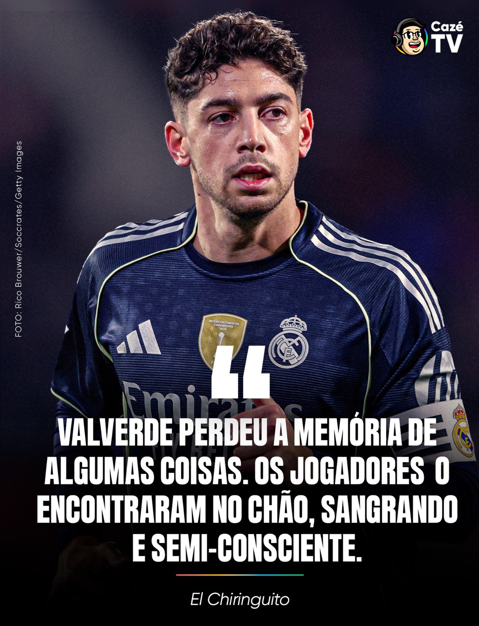 O ADM NUNCA VIU DISSO! 😱 A treta entre Valverde e Tchouaméni ficou DE VERDADE, tá... Que clima no Real Madrid!

#RealMadrid #CoberturaCazéTV #cztv28