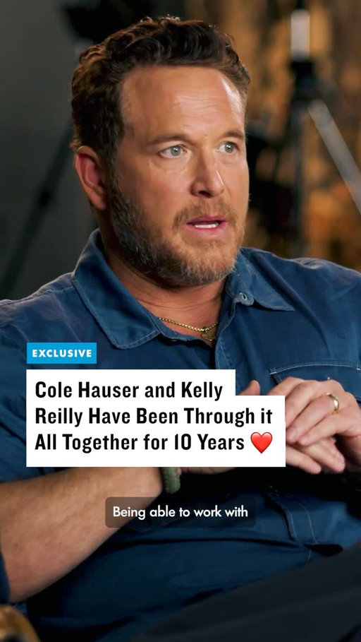 #ColeHauser opens up about his journey with #KellyReilly on, and off, screen. ❤️