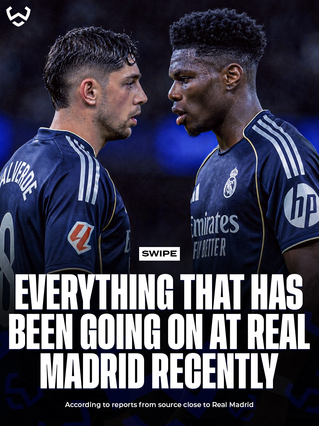 Tension inside Real Madrid’s locker room is reportedly getting worse 😳

According to reports, things between Federico Valverde and Aurélien Tchouaméni have been strained for months, with Tchouaméni allegedly unhappy over how Fede treated former coach Xabi Alonso.