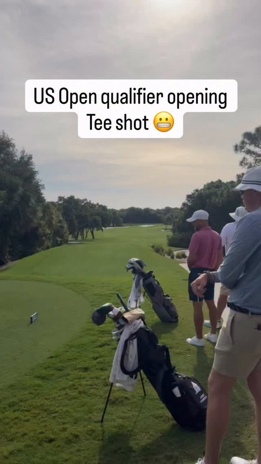 Nothing like first tee at a US Open Qualifier #golf #tour #usopen