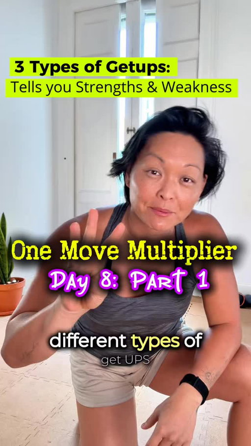 Day 8/Part 1 of One Move Multiplier: Here’s 3 Different Getups. Each one is a body assessment. And at least one of them will humble you. 👀

Each one reveals something specific about your shoulder stability, your lateral chain, and your rotational strength — and most people have never once tested any of them. Watch the full demo above. 👆

Stay tuned — tomorrow I’m dropping PART 2 showing my personal favorite of the three. It’s rotational, unconventional, and the most telling assessment of all because it’s foundational.

You don’t want to miss it!

Train like this every week on VenusFit. First week FREE + $10 off your first 3 months with code VFITBEGIN. Link in bio. 🔗