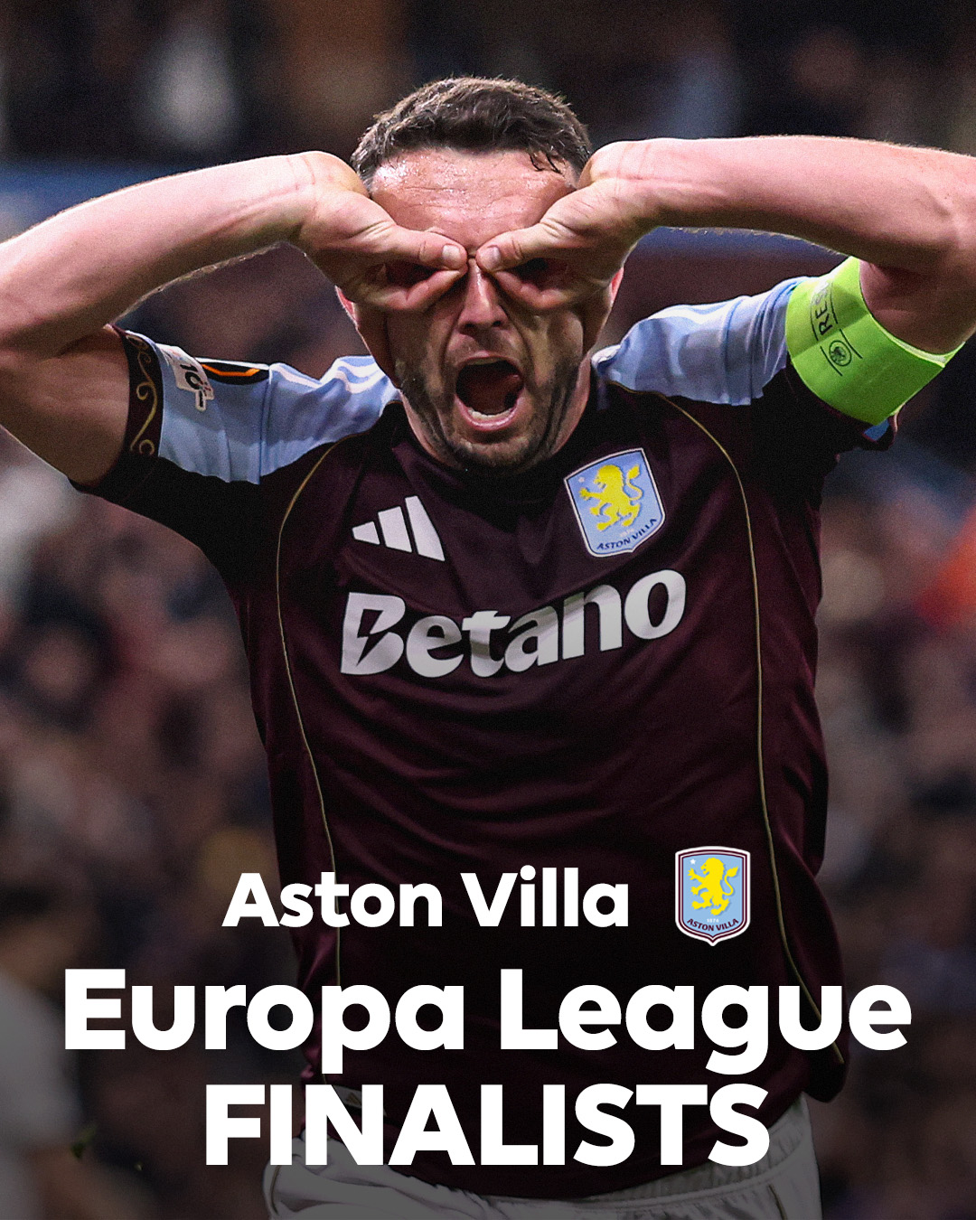 @astonvilla, Europa League finalists 👏

They beat Nottingham Forest 4-1 on aggregate, and they'll face Freiburg in the final in  Istanbul!