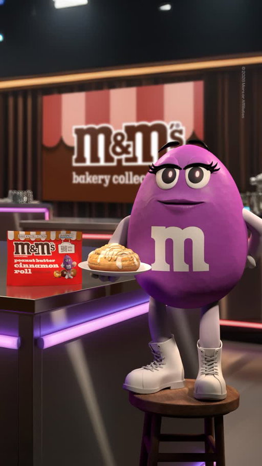 No personal questions, just delicious bites of M&M’S.