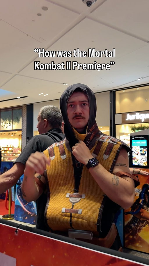 Almost saw a fatality at the @mortalkombatmovie premiere! 💀 Mortal Kombat ll in cinemas now! #MortalKombatMovie #WBPartner