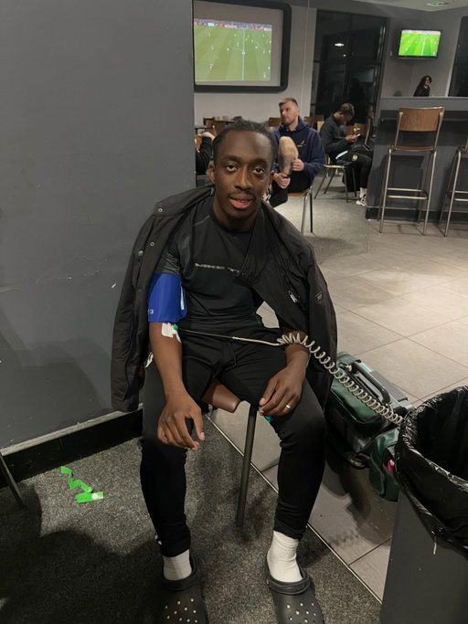 Tonight took an eventful turn. 4th shoulder dislocation🫠. 

First time in an ambulance. 

We move. God is good in everything.