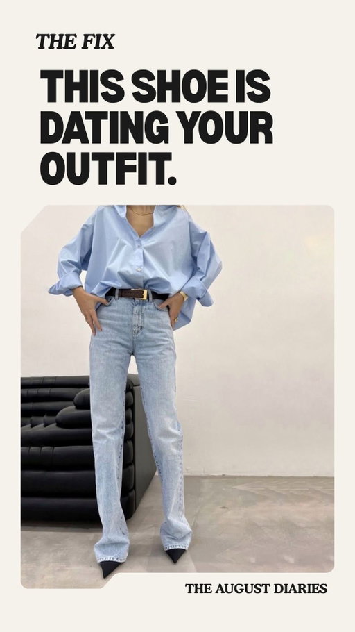 The comments were right. Here’s what I should have said - plus the shoe swap that changes everything on this week’s episode of THE FIX
*outfit details linked in stories + bio