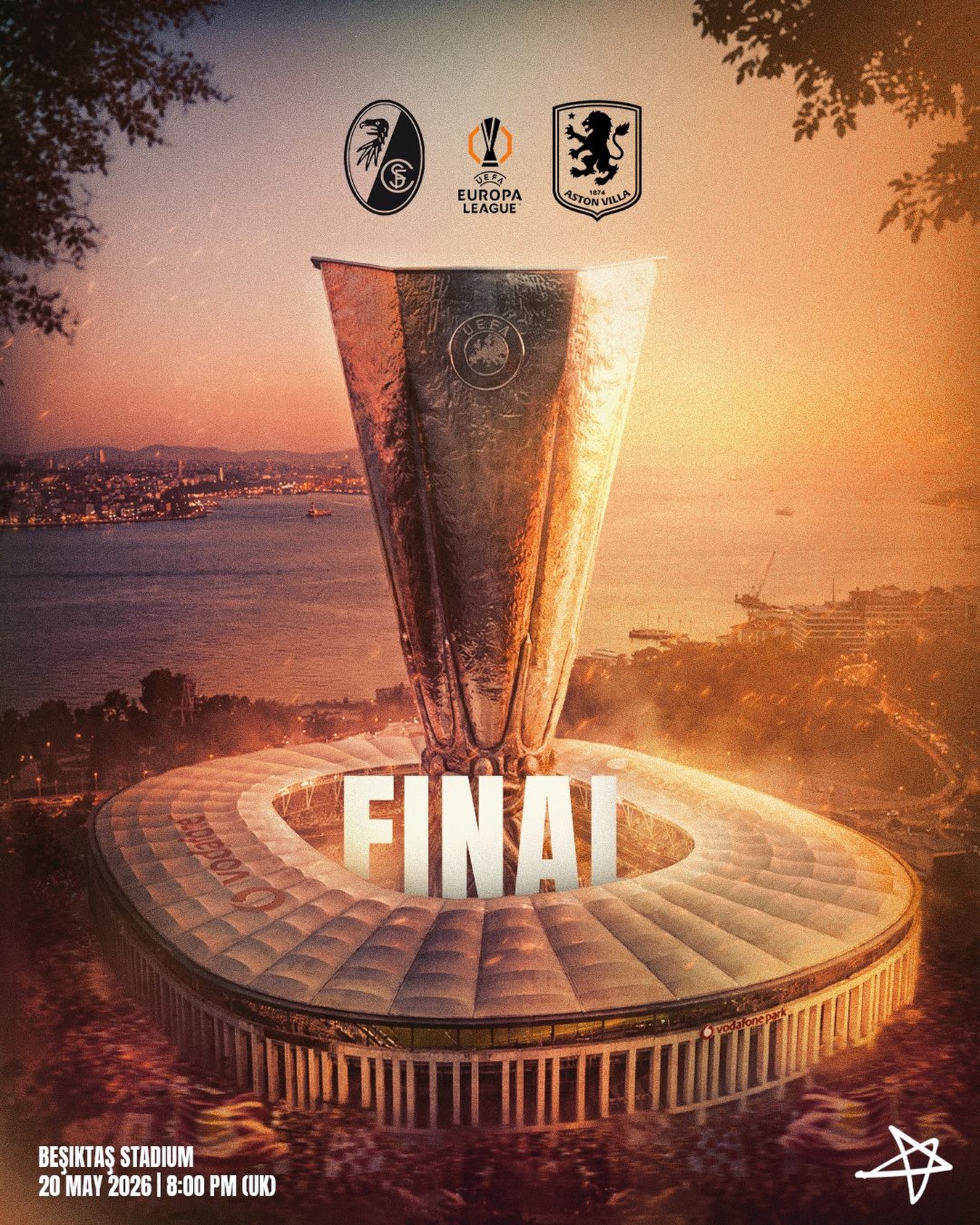 The Europa League final is locked in 🔒
