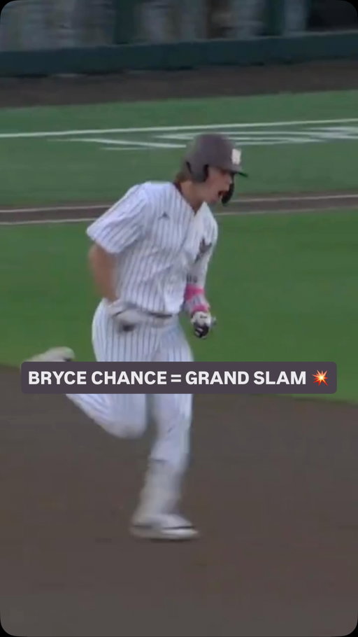It wasn’t luck.. it was CHANCE 😎

Bryce Chance with his second homer of the season, both being GRAND SLAMS to give the Dawgs an early 4-0 lead!

#NCAABaseball x 🎥 ESPN2 / @hailstatebb