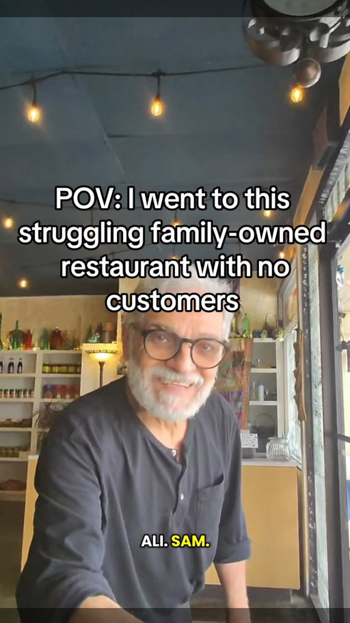 Him and his wife have been running this family-owned restaurant for 31 years… without taking a single vacation.🥺

📍 @thegreenzatar 
609 Sunset St, Denton, TX 76201
#solo #pov #Vlog #persian #fypシ