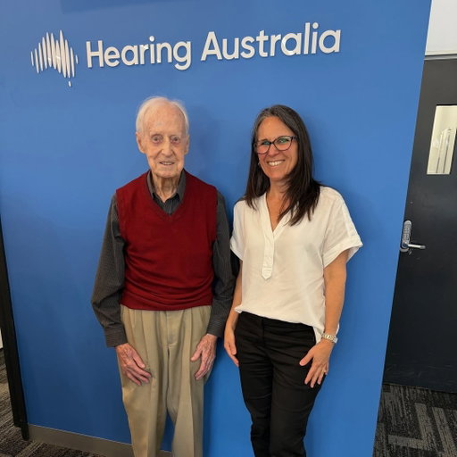 At 106 years old, our client John knows exactly what matters most – staying connected. When John met Andrea, our Senior Audiologist with more than 30 years’ experience, he became the oldest client she has supported in her career. But for Andrea, age was never the focus. What mattered was John’s quality of life and supporting him so he can remain part of the world around him. “You need to socialise and I like to mingle with others,” John says. “When I’m out in the world, the hearing aids allow me to feel connected with others. I don’t feel part of the human race without them.” It’s a privilege to support people’s hearing needs at every stage of life – because connection has no age limit.