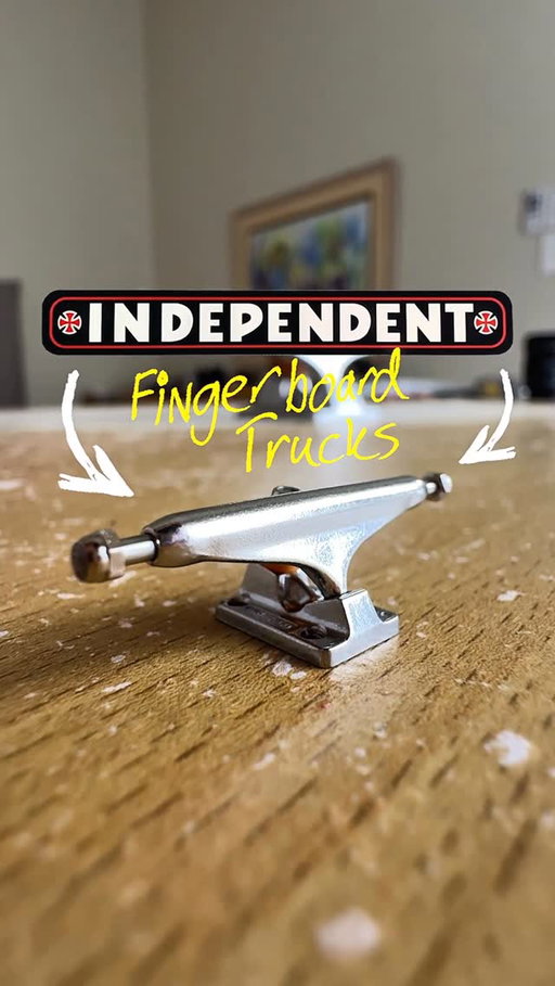 I’m curious to know what you think about the @joycult x @independenttrucks fingerboard trucks? 🤔

FULL VIDEO LINK IN BIO 

#fingerboard