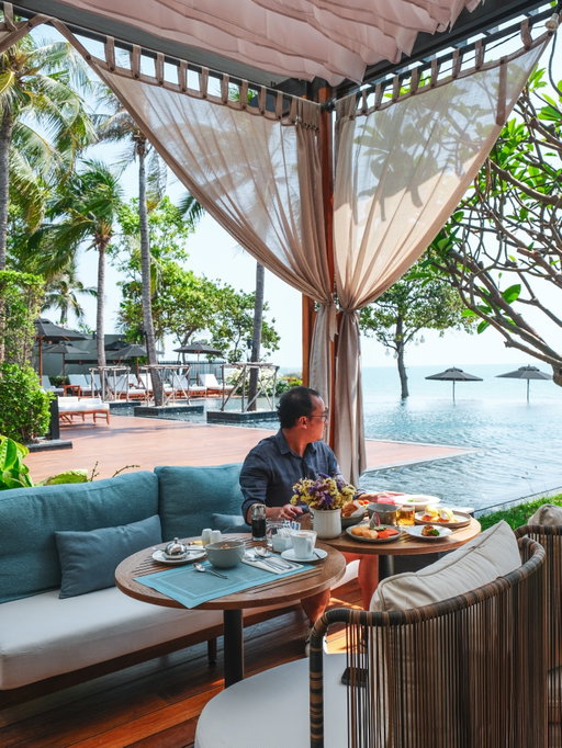 Designed by the renowned French architect firm J+H Boiffils, @vvillashuahinmgallery @mgalleryhotels offers its own unique and enchanting beauty, inspired by terraced rice paddies and an Italian villazzo. 

@vvillashuahinmgallery is the choice of the best resort in Hua Hin that you will never regret. In 2025-2026, it won top honors including 1 Michelin Key, World Luxury Awards for best private pool villa and LUXE global awards for best luxury beachfront resort. Now, follow me to discover the place where dreams are made at this resort.

#VVillasHuaHin
#MMoment
#MGalleryHotels