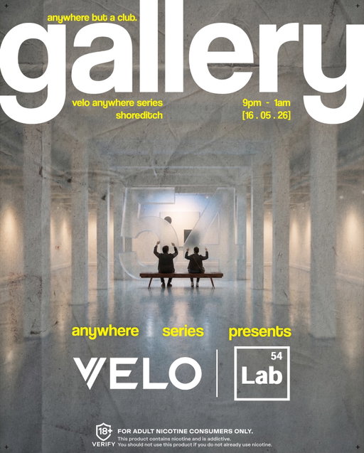 Comment 🎨 to claim your free spot! 

London, we’re back on Saturday May 16th for another edition of our Anywhere Series in collaboration with @velo.unitedkingdom . Catch us next week as we take over an art gallery in Shoreditch!

18+. For adult nicotine consumers only. This product contains nicotine and is addictive. You should not use this product if you do not already use nicotine