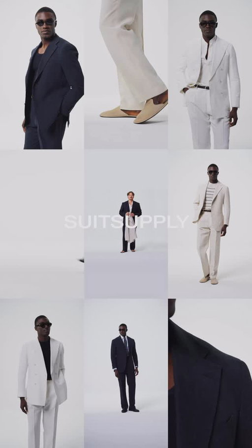 Our Styling Director Marc introduces one of this season’s key fabrics brushed linen. Lightweight, breathable and finished with a softer, cleaner feel. These suits are designed to move easily from summer business looks to weddings and events. More ways to wear it coming soon. Find them in-store or shop online.