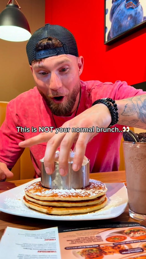 Okay… this is actually ridiculous 🤯

I came into @stackedpancake to try their new S’more Toffee Lava Pancakes and Cookies n Cream Milkshake, and revealing that lava center honestly had me shook 😮‍💨

The warm toffee sauce, melted chocolate ganache, crunchy Skor bits… literally melt in your mouth. And paired with that thick Cookies n Cream milkshake? Chef’s kiss 👌

If this isn’t your sign to go for brunch this weekend, I don’t know what is 👀

These are only available until June 1st at Stacked Pancake🥞

#StackedPancake #BrunchGoals #Foodie #Brunch #Milkshake