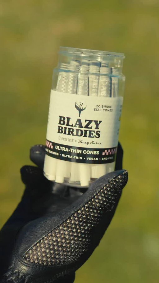 Not your average golf gear ⛳️😮‍💨

Blazy Susan x @pinsandaces is now live with limited-edition polos, ball markers, head covers, and Birdie Cones 🤩

Find the polos + ball markers on @pinsandaces and shop the head covers + Birdie Cones through the 🔗 in bio!