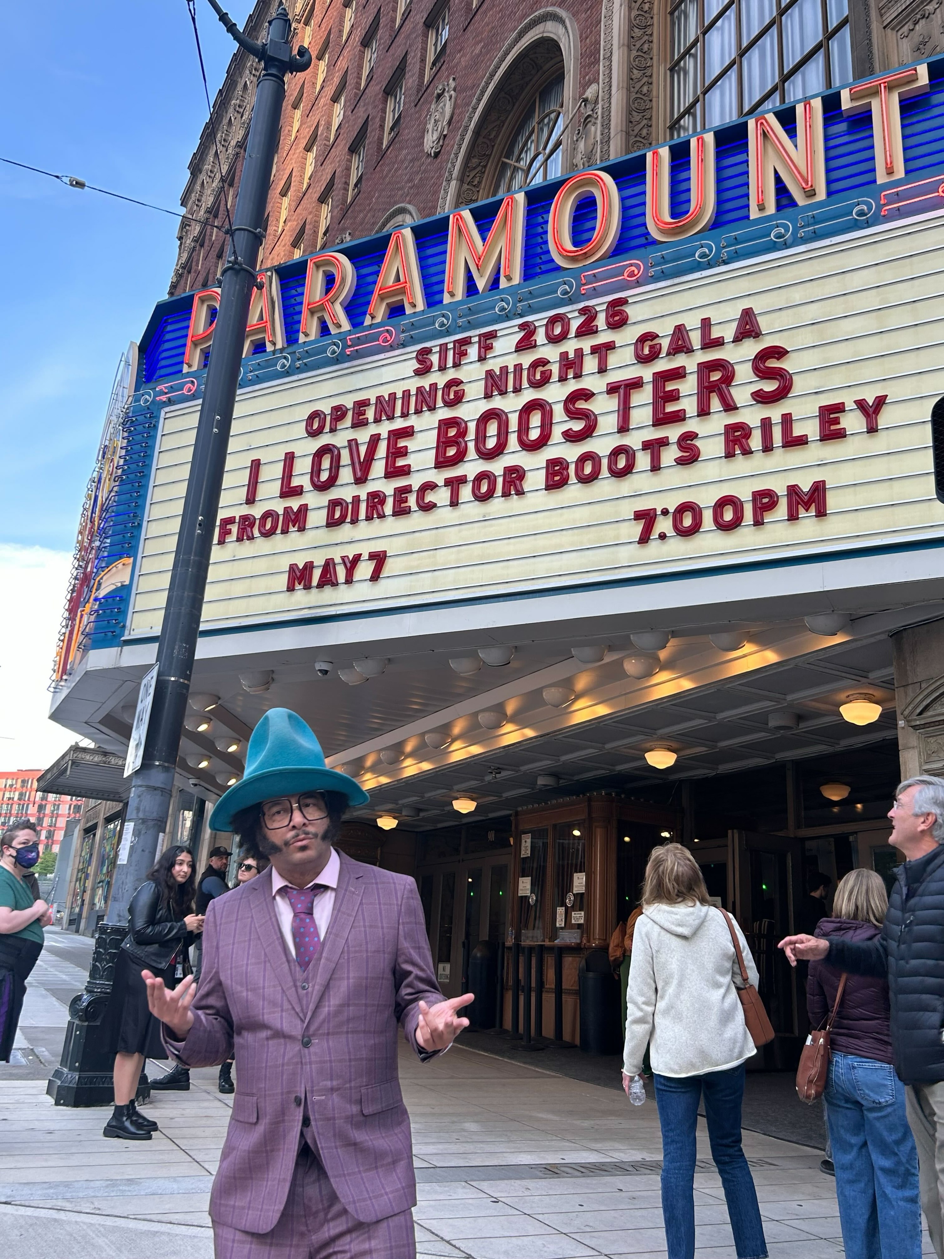 Endless hype for the I LOVE BOOSTERS premiere at the Seattle International Film Festival.