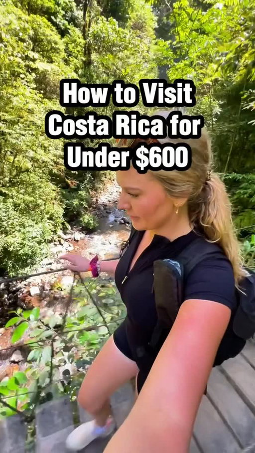 how to visit Costa Rica for UNDER $600🇨🇷🌴✈️ 

#goingpartner

If you’ve been needing a quick, weekend getaway from the USA, Costa Rica is the PERFECT Friday- Sunday trip!

🚨Most Important Part🚨

📲Comment “Going” and I’ll send you the app for finding the CHEAPEST flights because it’s essential to stay under budget!

Breakdown of Prices:
- $350 flight from USA to San Jose, Costa Rica
- $30 per day rental car (pick-up at airport)
- $20 for two nights in a gorgeous tropical hostel in La Fortuna (you can pay $30-$50 for a private room)
- FREE entrance to El Salto Rope Swing
- $75-$100 zipping tour 
- $20 entrance fee to La Fortuna Waterfall

Send this to someone you want to do this weekend trip with! 

Budget travel, Costa Rica travel, weekend trips, weekend trip to Costa Rica