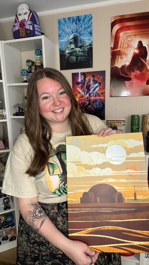 Displate metal posters is one of my favorite ways to embrace the fandoms I call home, especially Star Wars! 🖤💫 Be sure to check out @displate to collect your passions!

#ad #displate #metalposter #starwars #starwarscollection
