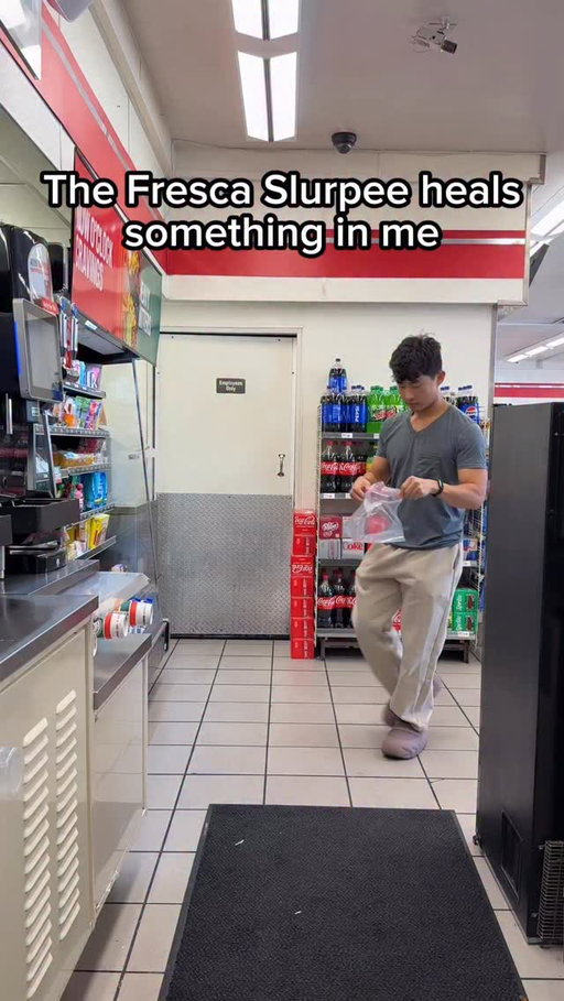 Ok you can call me a Frescy Freak*

*we know you love the Fresca Slurpee but this is for entertainment purposes only. Please don’t try this.