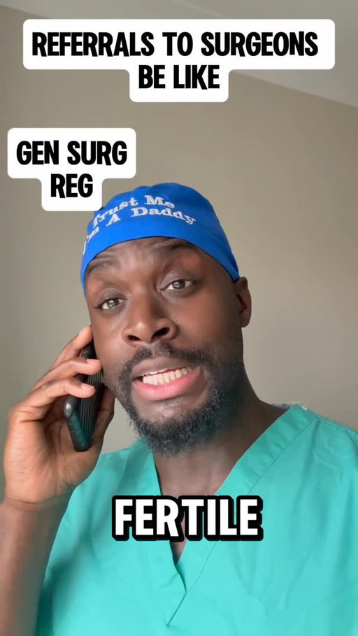 Surgeons have had enough of your bogus referrals 😭

#comedy #funny #doctor #hospital #reels 

What’s your takeaway here? 👀