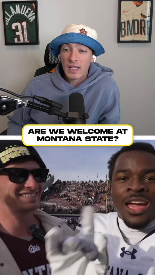 Is @snapbacksports_ welcomed at Montana State? 😳

@msubobcatsfb 🥺