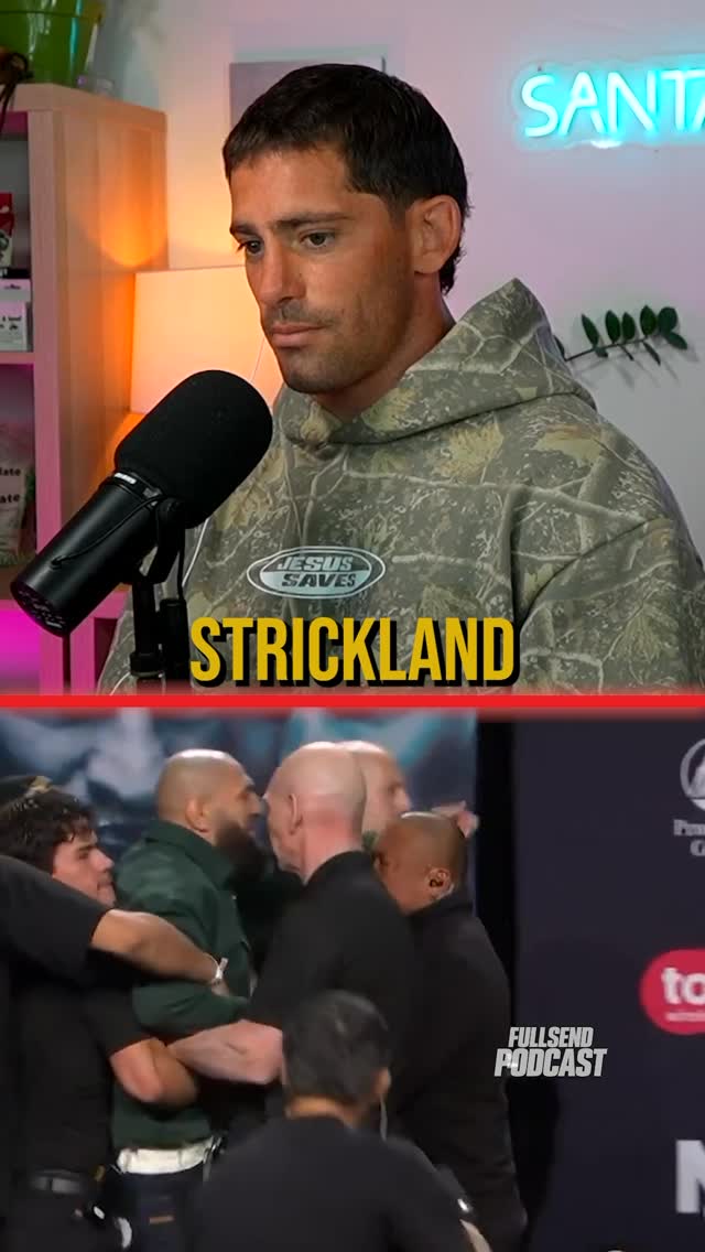 Is Sean Strickland in Khamzat’s head?