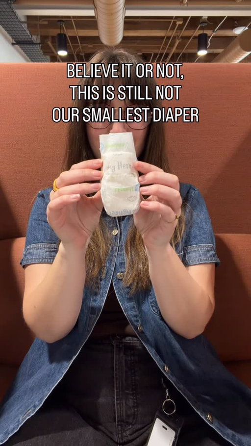 Did you know that Huggies makes diapers in sizes Preemie, Micro-preemie, and Nano-preemie? ​
For some NICU babies, one of the only things that touches their delicate skin is a diaper. That’s why there is a dedicated team at Huggies that personally hand-inspects, hand-packs, and personally signs off on more than 30 million micro and nano preemie diapers. All to provide the utmost comfort for the world’s littlest fighters ❤️​
​
#nicu #huggiesdiapers #preemiebaby #littlefighters